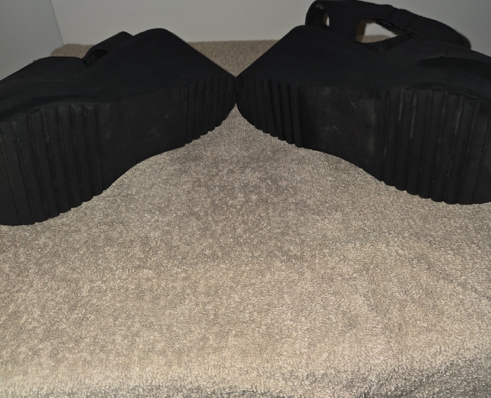 ellemenno Black Espadrille Sandals - Picture 3 of 5